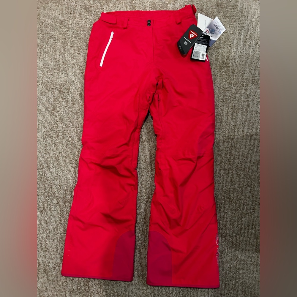 NWT Helly Hansen Primaloft ski pants in bright pink ($200 MSRP)